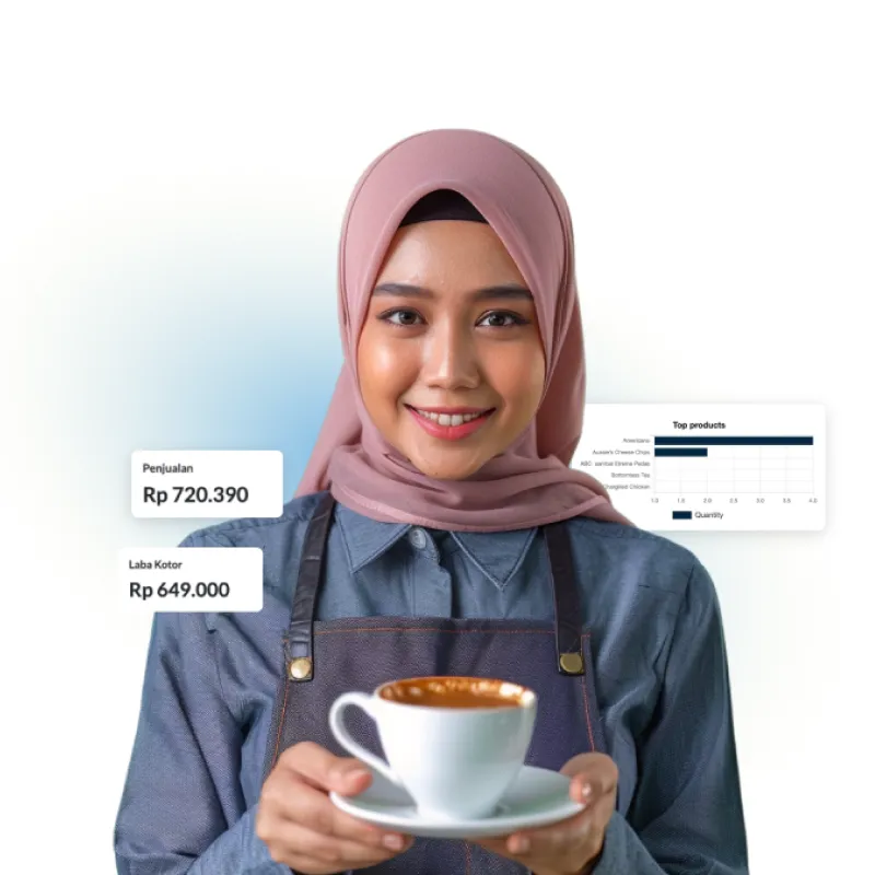 Tampilan modul CRM Antara Systems